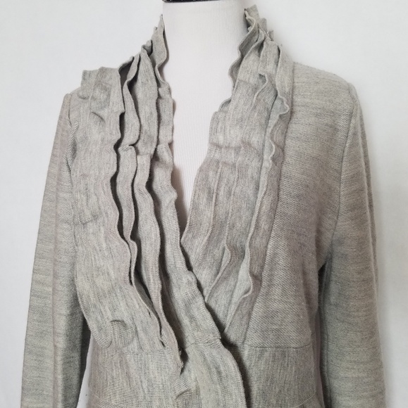 BCBGMaxAzria Wool Fitted Blazer Coat - Picture 5 of 8